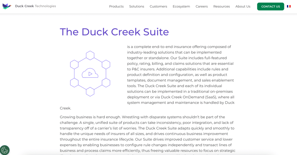 Duck Creek Suite